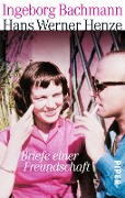 Cover-Bild zum Titel 'Briefe einer Freundschaft' von 'Ingeborg Bachmann, Hans Werner Henze'