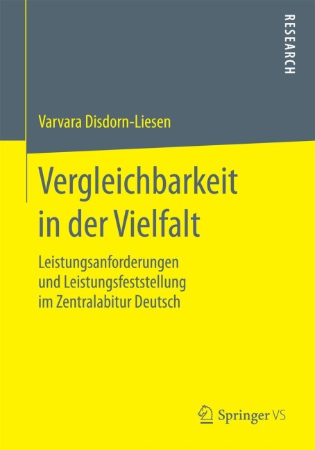 Vergleichbarkeit in der Vielfalt - Varvara Disdorn-Liesen