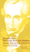 Cover-Bild zum Titel 'Das reine Gold des Denkens' von 'Manfred Geier'