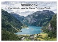 Norwegen - Unterwegs im Land der Berge, Trolle und Fjorde (Tischkalender 2025 DIN A5 quer), CALVENDO Monatskalender - Rico Ködder