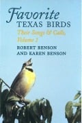 Favorite Texas Birds-Tape - Robert Benson, Karen Benson