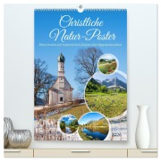Cover-Bild zum Titel 'Christliche Natur-Poster 2026 (hochwertiger Premium Wandkalender 2026 DIN A2 hoch), Kunstdruck in Hochglanz' von 'SusaZoom SusaZoom'