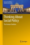 Cover-Bild zum Titel 'Thinking About Social Policy' von 'Franz-Xaver Kaufmann'