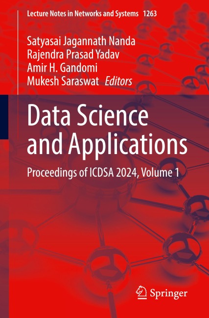 Data Science and Applications - 