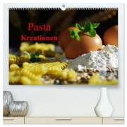 Pasta Kreationen (hochwertiger Premium Wandkalender 2026 DIN A2 quer), Kunstdruck in Hochglanz - Tanja Riedel