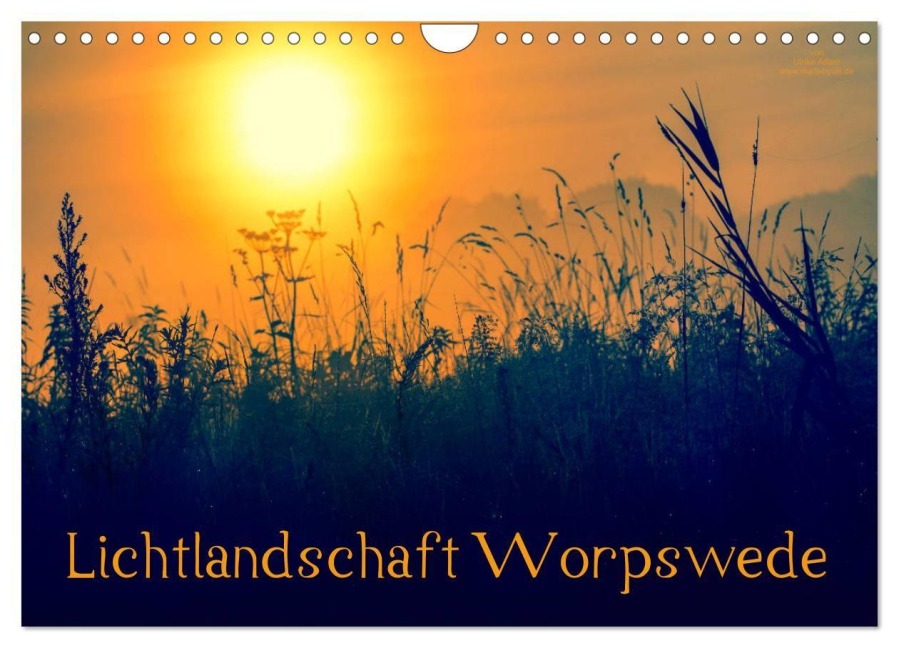 Lichtlandschaft Worpswede (Wandkalender 2027 DIN A4 quer), CALVENDO Monatskalender - Ulrike Adam