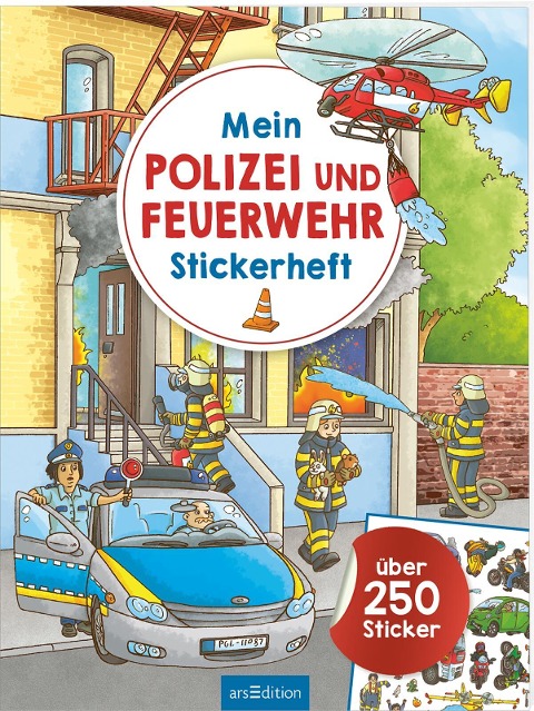 Mein Polizei- und Feuerwehr-Stickerheft - 