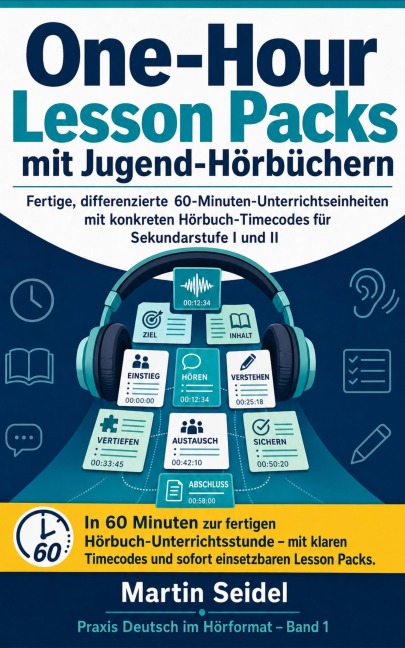 One-Hour Lesson Packs mit Jugend-Hörbüchern - Martin Seidel
