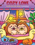 Cover-Bild zum Titel 'Cozy Love Glow-In-The-Dark Coloring' von 'Editors Of Thunder Bay Press'