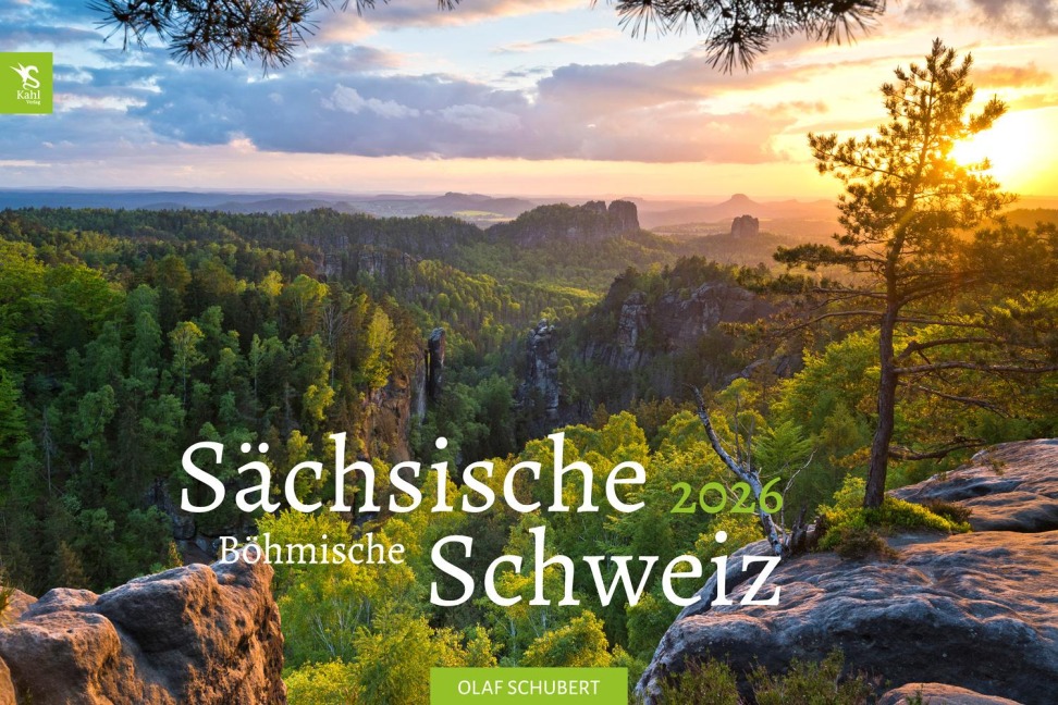 Kalender Sächsische & Böhmische Schweiz 2026 - 