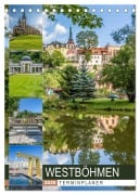 Cover-Bild zum Titel 'WESTBÖHMEN Terminplaner (Tischkalender 2026 DIN A5 hoch), CALVENDO Monatskalender' von 'Melanie Viola'