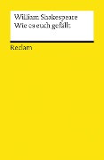 Cover-Bild zum Titel 'Wie es euch gefällt' von 'William Shakespeare'