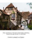 Cover-Bild zum Titel 'Natur und Altertum in Thüringen: Auf dem Weg zur Wartburg' von 'Friedrich Ludwig B. von Medem, Claudine Hirschmann'