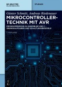 Cover-Bild zum Titel 'Mikrocontrollertechnik mit AVR' von 'Günter Schmitt, Andreas Riedenauer'