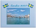 Burde Wandkalender Schweden mit Kuvert 2024 - 