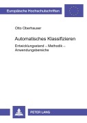 Cover-Bild zum Titel 'Automatisches Klassifizieren' von 'Otto Oberhauser'