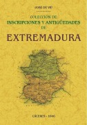 Cover-Bild zum Titel 'Colección de inscripciones y antigüedades de Extremadura' von ''