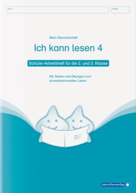 Ich kann lesen 4.  Mein Sternchenheft Schülerarbeitsheft  für die 2. und 3. Klasse - Katrin Langhans