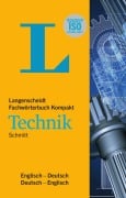 Cover-Bild zum Titel 'Langenscheidt Fachwörterbuch Kompakt Technik Englisch' von 'Peter A. Schmitt'