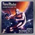 Cover-Bild zum Titel 'Perry Rhodan Silber Edition 124: Atlans Rückkehr (Teil 4)' von 'Peter Griese, Hans Kneifel, Kurt Mahr, Ernst Vlcek, William Voltz'