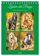 Cover-Bild zum Titel 'Zauber der Ponys. Kleine Pferde in der Natur (Tischkalender 2026 DIN A5 hoch), CALVENDO Monatskalender' von 'Rose Hurley'