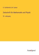 Cover-Bild zum Titel 'Zeitschrift für Mathematik und Physik' von 'O. Schlömilch, M. Cantor'