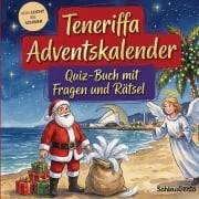 Cover-Bild zum Titel 'Teneriffa-Adventskalender: Quiz-Buch mit Fragen und Rätsel' von 'Schlauvento Interactive'