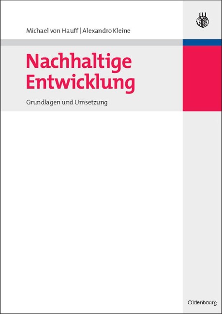 Nachhaltige Entwicklung - Michael Von Hauff, Alexandro Kleine