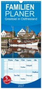 Cover-Bild zum Titel 'Familienplaner 2027 - Greetsiel in Ostfriesland mit 5 Spalten (Wandkalender, 21 x 45 cm) CALVENDO' von 'Dietmar Scherf'