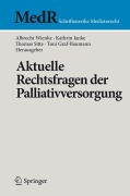 Cover-Bild zum Titel 'Aktuelle Rechtsfragen der Palliativversorgung' von ''
