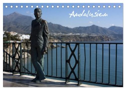 Cover-Bild zum Titel 'Andalusien (Tischkalender 2026 DIN A5 quer), CALVENDO Monatskalender' von 'AnGe AnGe'
