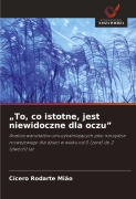 Cover-Bild zum Titel '"To, co istotne, jest niewidoczne dla oczu"' von 'Cícero Rodarte Mião'