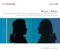 Cover-Bild zum Titel 'Serenade B-Dur/Picciola Serenata B-Dur' von 'Armonia Ensemble'