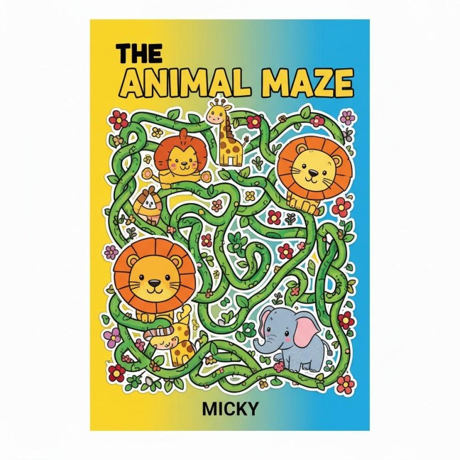 Children's Puzzle Book (Ages 5-7) - Micky