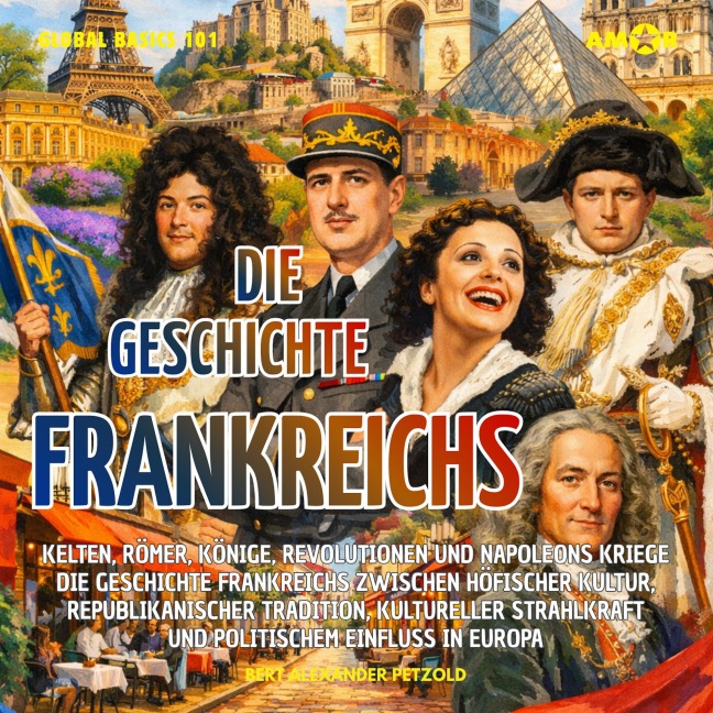 Die Geschichte Frankreichs - Kelten, Römer, Könige, Revolutionen und Napoleons Kriege - Höfische Kultur, republikanische Tradition und kulturelle Strahlkraft - Bert Alexander Petzold