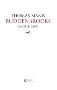 Cover-Bild zum Titel 'Buddenbrooks  Band 2' von 'Thomas Mann'
