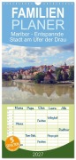 Cover-Bild zum Titel 'Familienplaner 2027 - Maribor - Entspannde Stadt am Ufer der Drau mit 5 Spalten (Wandkalender, 21 x 45 cm) CALVENDO' von 'Drachenkind-Fotografie'