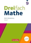 Cover-Bild zum Titel 'Dreifach Mathe 9. Schuljahr - Berlin und Brandenburg - Schulbuch mit digitalen Hilfen, Erklärfilmen und Wortvertonungen' von ''