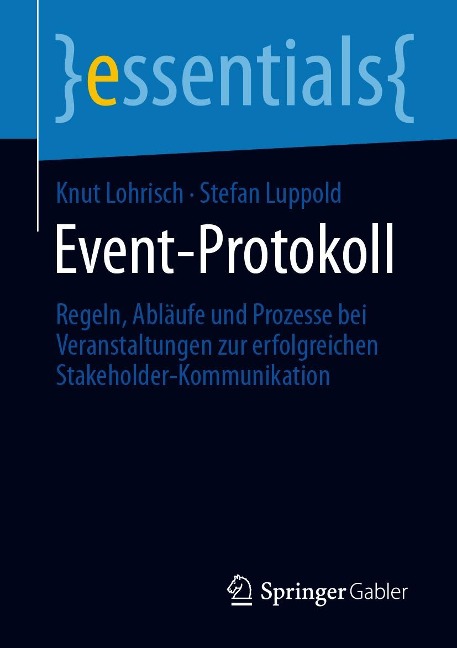 Event-Protokoll - Knut Lohrisch, Stefan Luppold