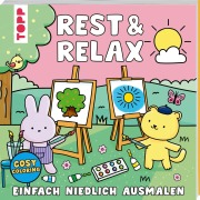 Cover-Bild zum Titel 'Cosy Coloring - Rest & Relax' von 'Sam Jayne'