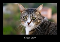 Cover-Bild zum Titel 'Katzen 2027 Fotokalender DIN A3' von 'Tobias Becker'