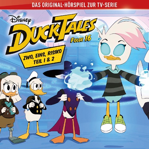 16: Zwo, eins, Risiko! (Teil 1 & 2) (Hörspiel zur Disney TV-Serie) - Daniel Charles Futcher, Dominic Alexander Charles Lewis