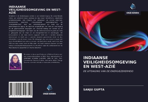 INDIAANSE VEILIGHEIDSOMGEVING EN WEST-AZIË - Sanju Gupta