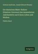 Cover-Bild zum Titel 'Die deutschen Maler-Radirer (Peintres-Graveurs) des neunzehnten Jahrhunderts nach ihren Leben und Werken' von 'Andreas Andresen, Joseph Edward Wessely'