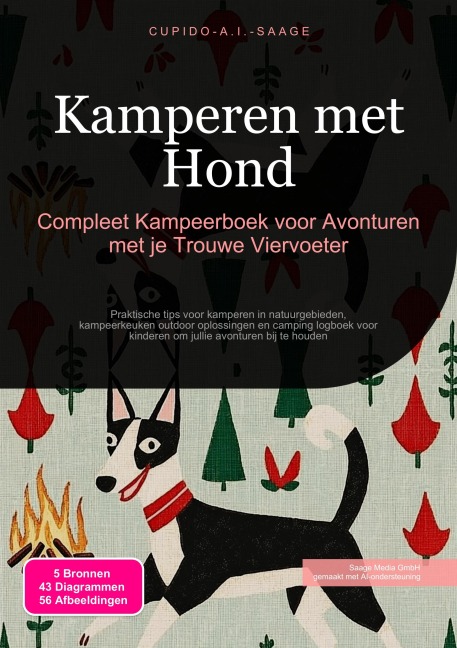 Kamperen met Hond - Cupido A. I. Saage