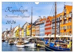 Cover-Bild zum Titel 'Kopenhagen - Die wundervolle Hafenstadt (Wandkalender 2026 DIN A4 quer), CALVENDO Monatskalender' von 'Solveig Rogalski'