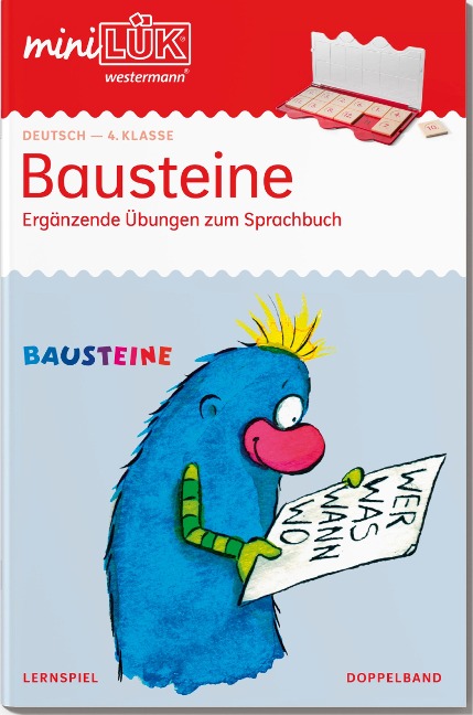miniLÜK. 4. Klasse - Deutsch: Bausteine - Übungen angelehnt an das Lehrwerk (Doppelband) - Antonia Gwiasda, Christel Tetzlaff