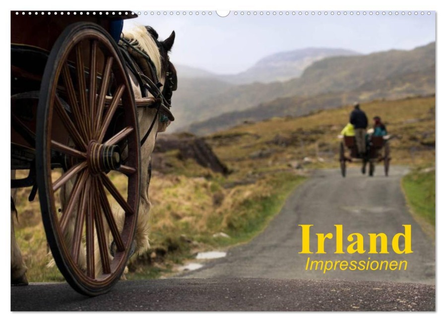Irland ¿ Impressionen (Wandkalender 2026 DIN A2 quer), CALVENDO Monatskalender - Elisabeth Stanzer