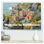 Cover-Bild zum Titel 'Weltreise im Kleinforma (hochwertiger Premium Wandkalender 2026 DIN A2 quer), Kunstdruck in Hochglanz' von 'Ally Bee'