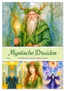 Mystische Druiden - Verbindung von Mythos, Natur und Magie (Wandkalender 2026 DIN A4 hoch), CALVENDO Monatskalender - Anja Frost